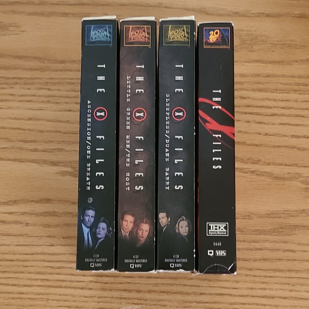 X-FILES VHS Tapes 📼